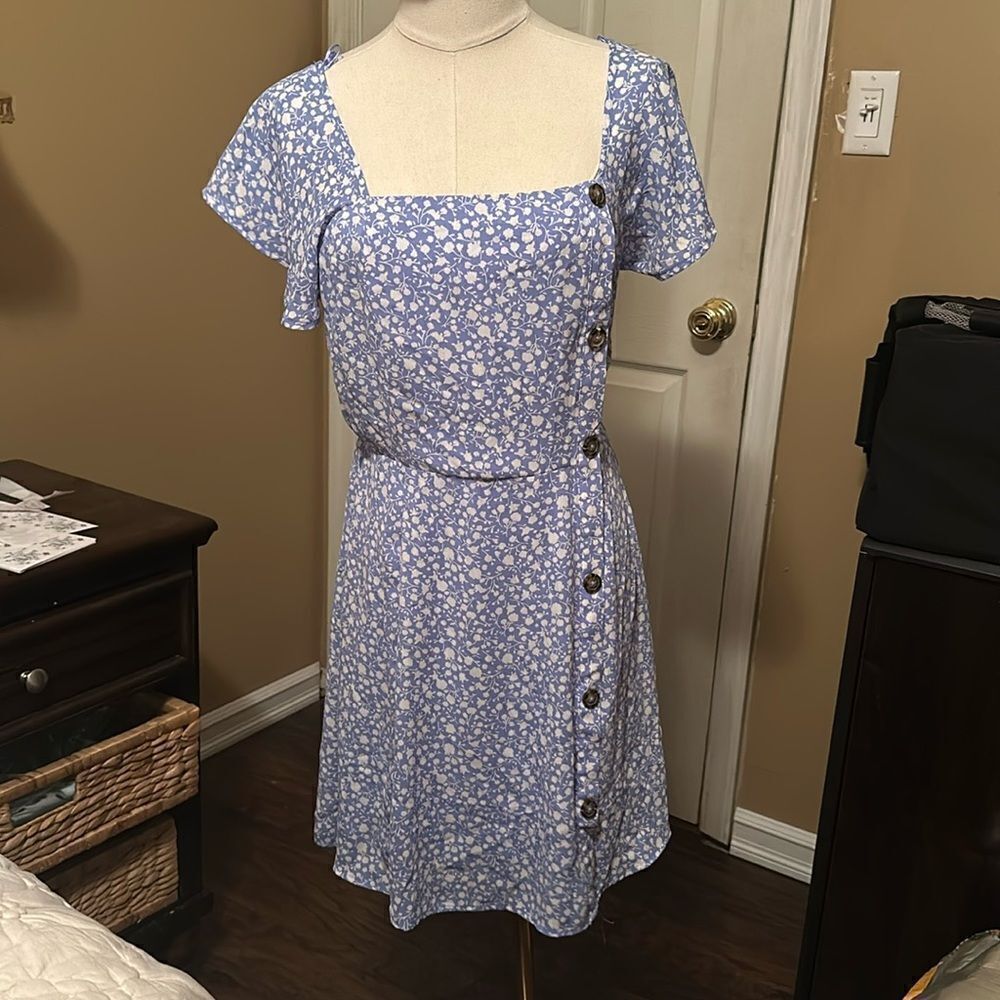 Midi floral dress